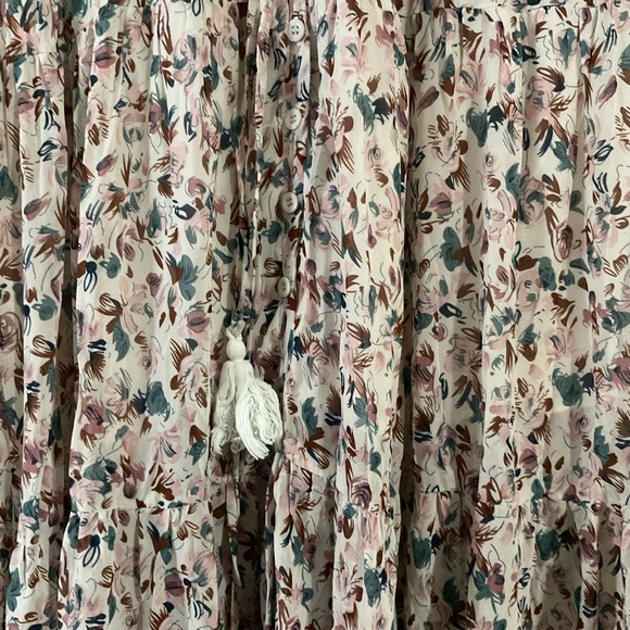 Maxi Floral Boho Full Skirt - Picture 2 of 7